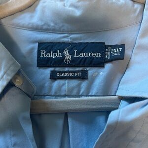 Ralph Lauren Light Blue Classic Fit Shirt